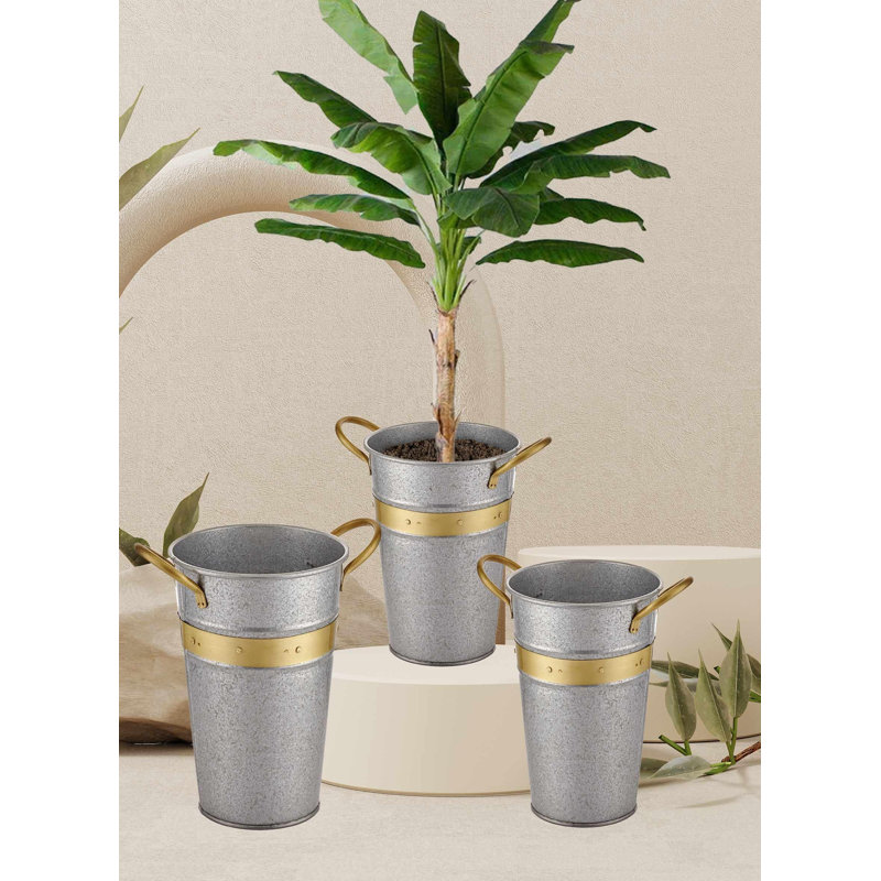 Theiss Handmade Stainless Steel Table Vase