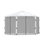 Palram - Canopia Roma and Monaco Gazebo Netting Screen