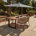 Natural & Grey Lean Over Parasol