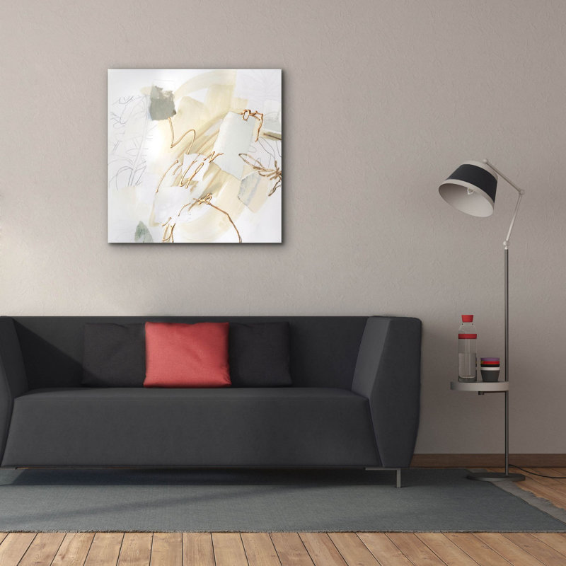  «Garden Diary 1» par June Erica Vess, art mural sur toile, 37 po x 37 po