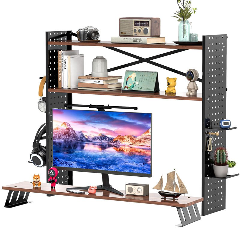 Metal,Manufactured Wood Desk Organiser