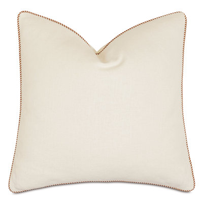 Marguerite Linen Reversible Throw Pillow