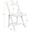 Chaise pliante rembourrée, peu encombrante, facile à transporter, 4 pièces, coussin / tablette, salle à manger-1902990000-1902990003