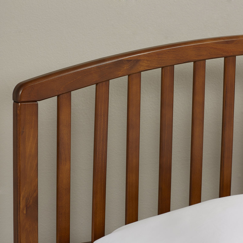 Brekke Solid Wood Headboard, Full/Queen, Walnut