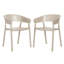 Chaise de salle à manger d'extérieur empilable-1121802287