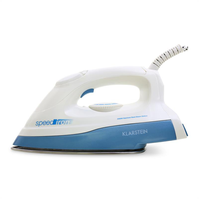 Klarstein 2400W Garment Steamer, White and red