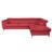 Brookhurst Leather Corner Sofabed-962661012-962661013