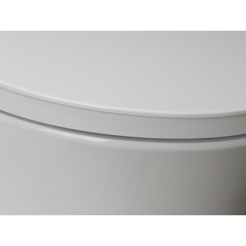 Impro Toilet Seat, White, Elongated