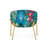 Winbush Velvet Barrel Chair
