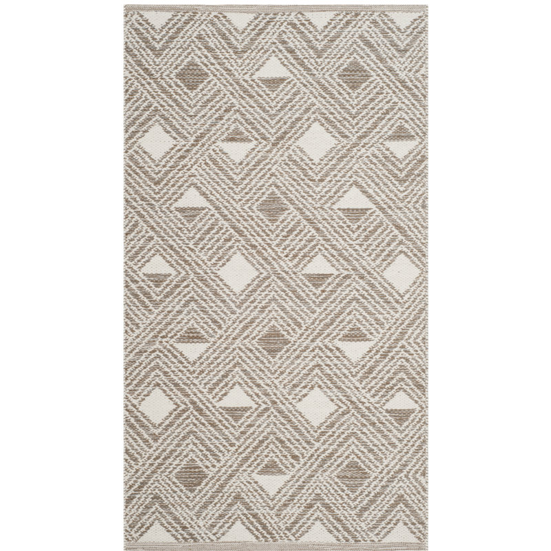 Pasha Hand Woven Performance Geometric Rug, Rectangle 3' x 5'