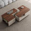 Table basse moderne et minimaliste à fonction mobile