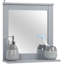 Ganit Flat Wall Mirror with Shelves