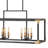 Louis 8 - Light Candle Style Square / Rectangle Chandelier