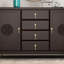 Buffet en bois massif de style chinois-105354293