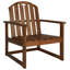 Fauteuils de patio en bois d'acacia massif