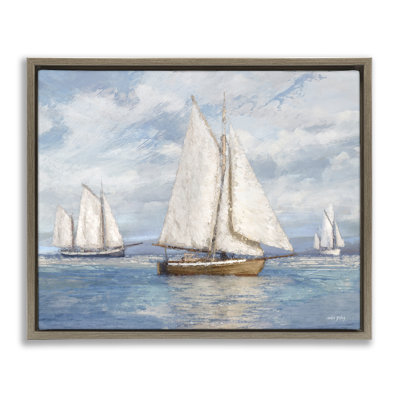 Voilier, impression sur toile encadrée par Amber Sterling