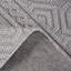 White /Geometric Indoor/Outdoor Area Rug-459811243