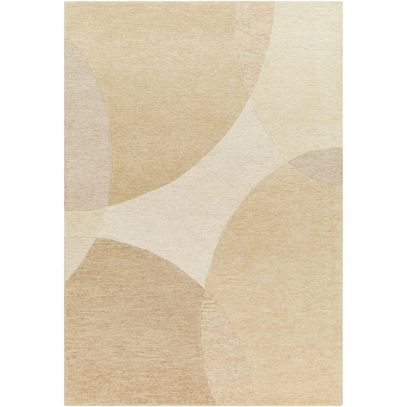 Performance Wool Geometric Indoor Rug, Rectangle 5' x 7'6"