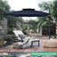 Parasol de patio extérieur en porte-à-faux avec couvercle Deboah-402511647-348725480