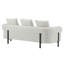 Canapé moderne 78 po 3 places beige-705716198