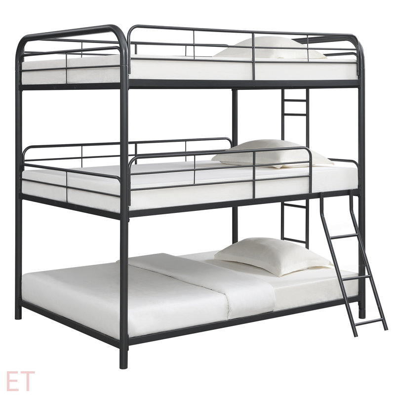Lit superposé triple Furniture, complet / complet / complet