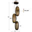 Anant 3 - Light Metal Pendant