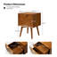 Lilibeth Hidden Drawer Design Bedside Table With Charing Station-1953881068