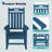 HDPE Patio Rocking Chair Set of 2-96694425