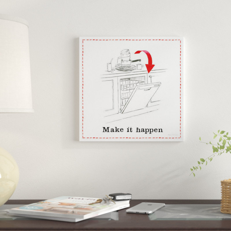 « home improvement iv », impression sur toile, H 12 po x l 12 po x P 0,75 po, Pas de tapis, Toile tendue