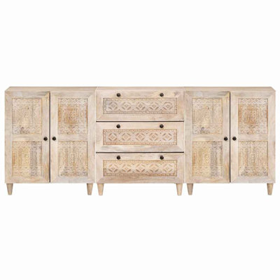 60cm Solid Wood Sideboard