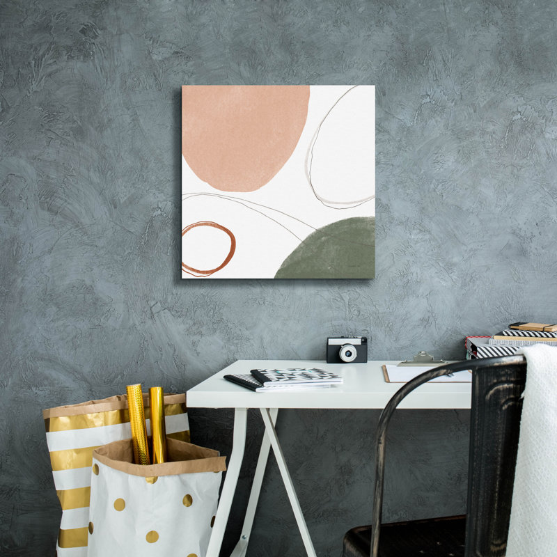 Art mural sur toile  «Thread Of Motion 1 Warm C» par Danhui Nai