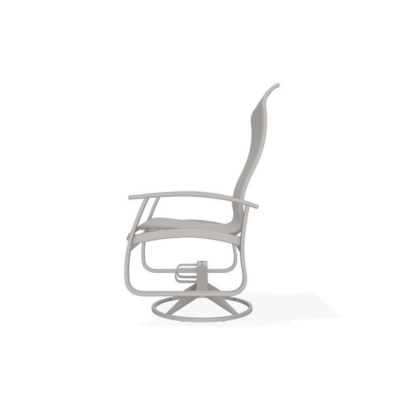Belle Isle Outdoor Dining Chair, Harbor, Warm Gray