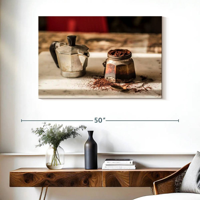 Beignes et café Yarlin, H 26 po x l 39 po