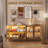 62.8" Sideboard With Led Light-1523081259