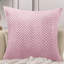 Luxury Chevron Embossed Quilted Pattern Velvet Cushion Cover Set (4-Pack) - Soft Throw Cushion Cover for Home Décor-2081109210