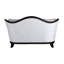 Causeuse moderne avec tissu 6 oreillers