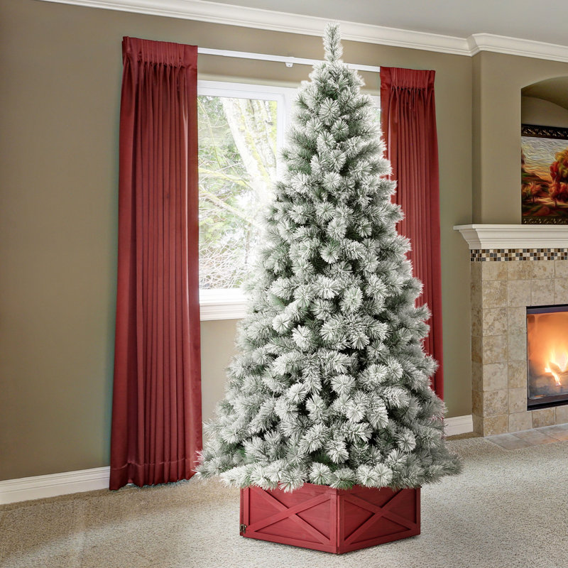 Arbre de Noël artificiel avec lumières Guillema, 7,5 pi
