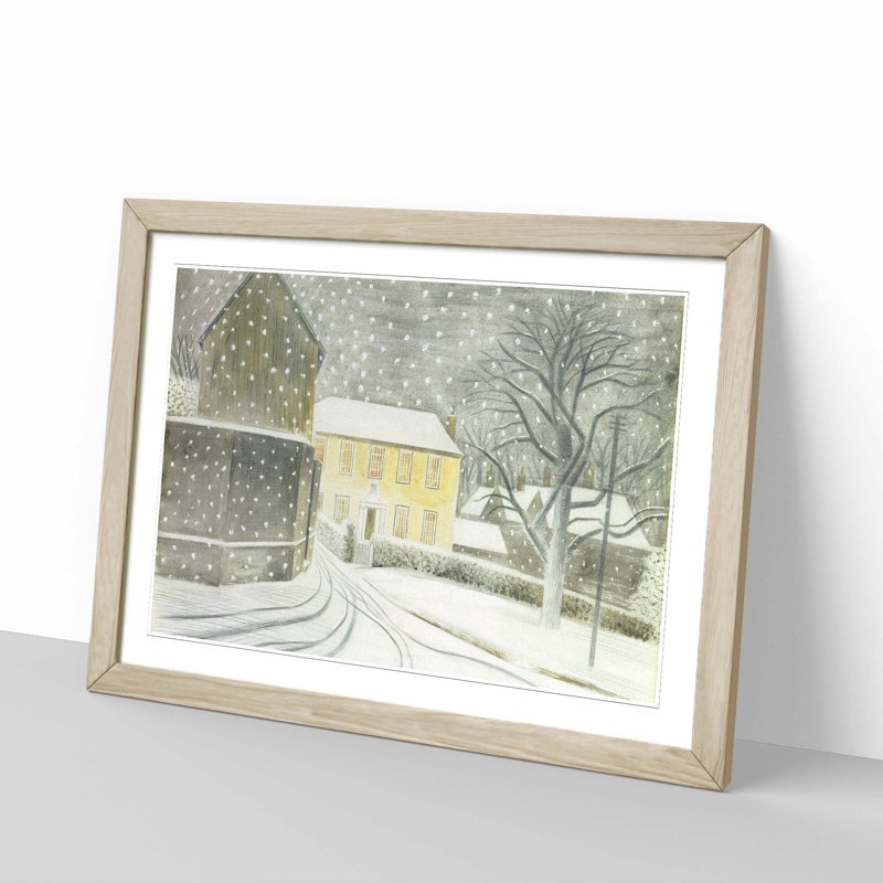 Eric Ravilious Framed Print, Oak