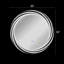 CHLOE Lighting LUMINOSITÉ Miroir rond à écran tactile DEL 3 températures de couleur 3000K-6000K 30 "de large