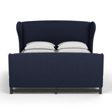 Herbert Upholstered Wingback Bed