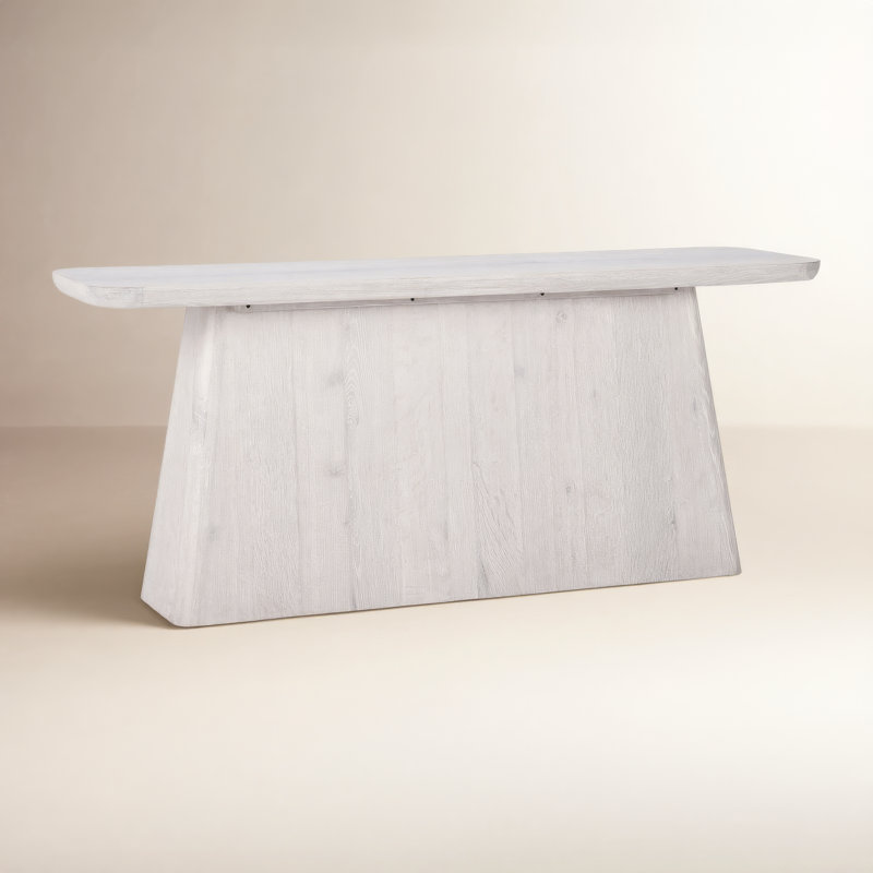 Lowell 72'' Console Table, White Wash