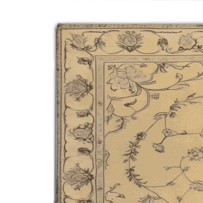 Tapis d'intérieur et d'extérieur Tabriz, Rectangulaire 2 pi x 3 pi