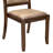 Mid-century Dining Table set consists of a Round Kitchen Table and Polyester Fabric stackable Dining Chair (Option Finish).-19195005-19195002-19352813