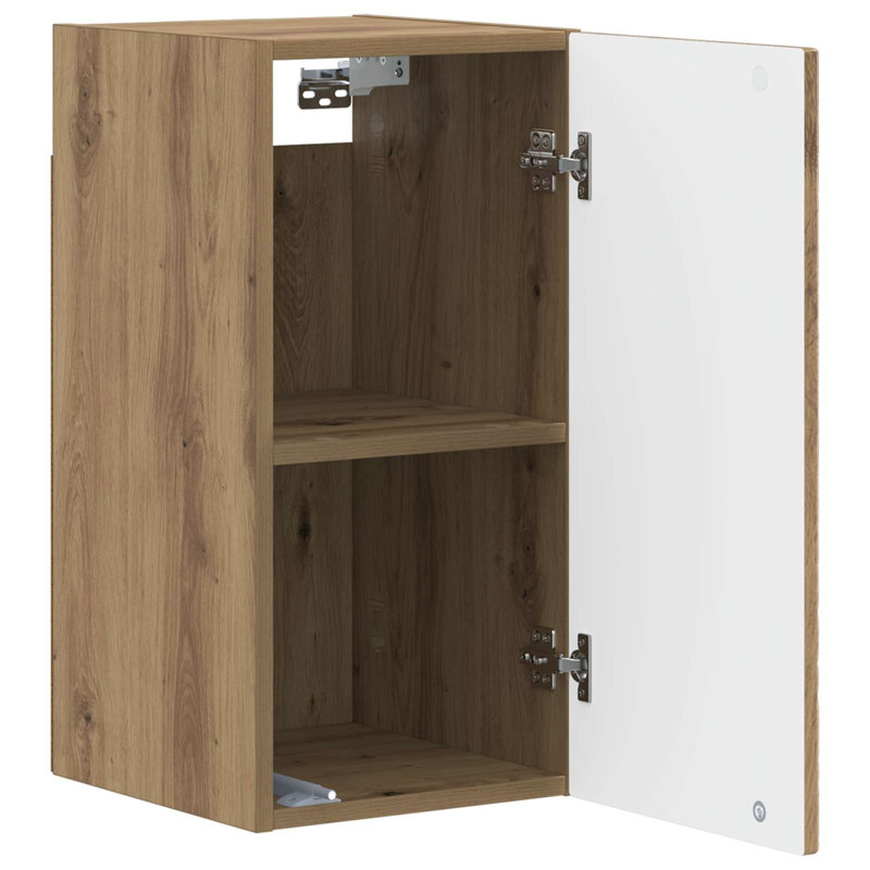 Bathroom Storage, Artisan Oak