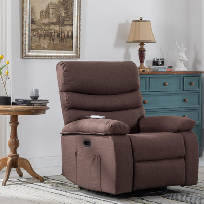 Fauteuil de massage inclinable électrique chauffant