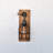 Elegant Wall Lamp, 100% Solid Wood, 15.7 x 5.5 x 6.3 Inches | E27 Socket, Max 200W | Unique Wooden Design, Perfect for Living Room, Bedroom, or Office | Stylish Lighting Solution with Natural Finish-106854213