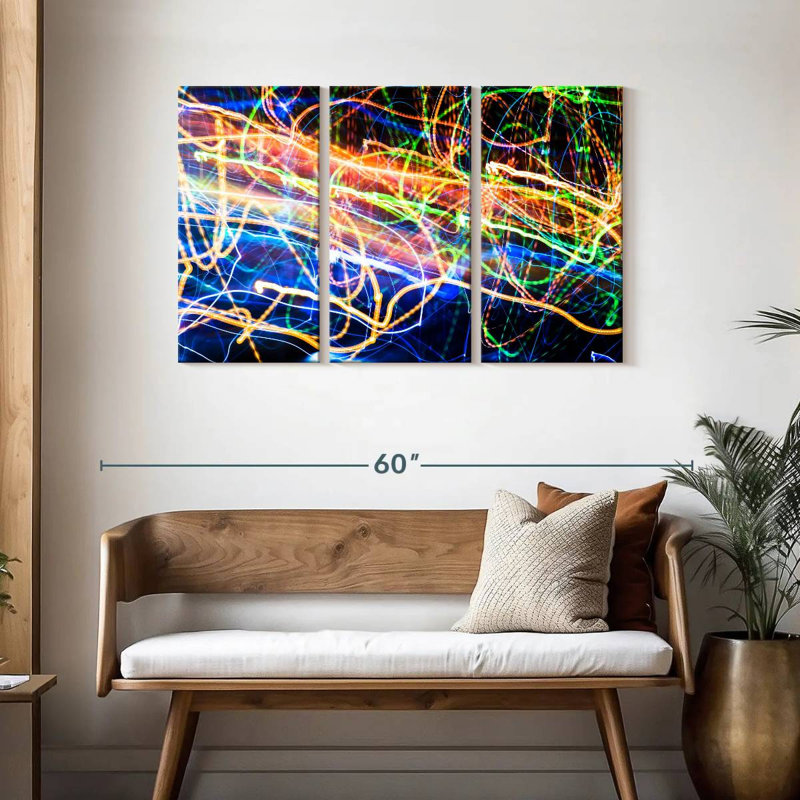 Munsell Neon Lights, H 28 po x l 45 po
