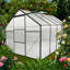 Base surélevée en polycarbonate pour serre-111176888-111176885