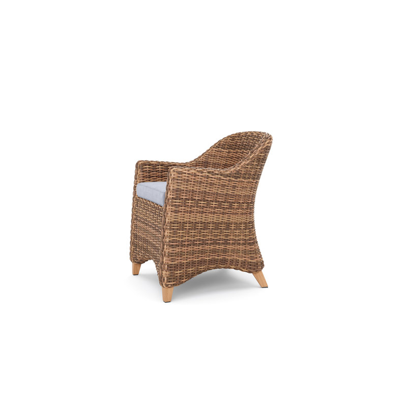 Truss Outdoor Teak Dining Armchair