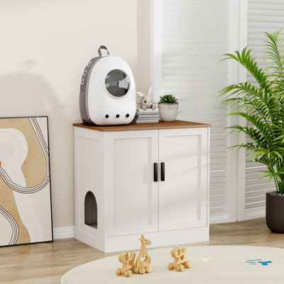 Enceinte de litière pour chat